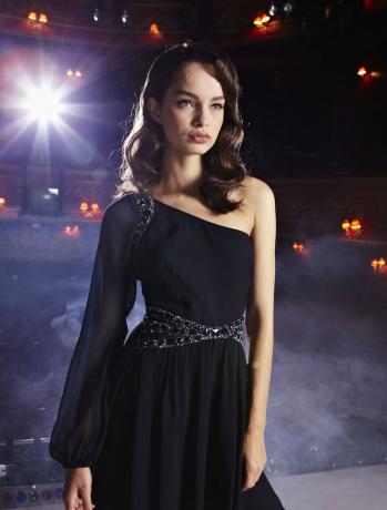 Brooke Black party dress from rise fashion